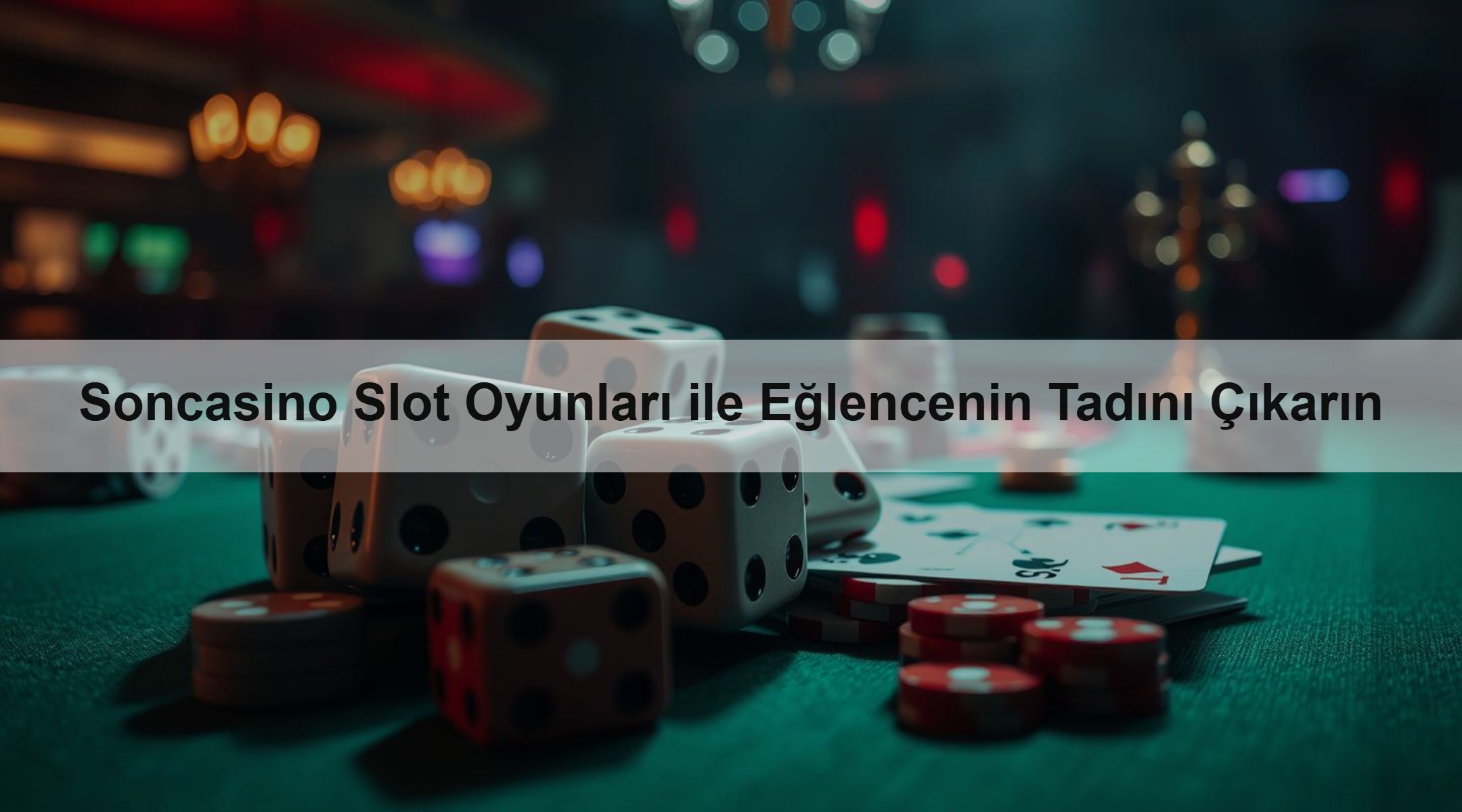 Soncasino Slot Oyunları ile Eğlencenin Tadını Çıkarın